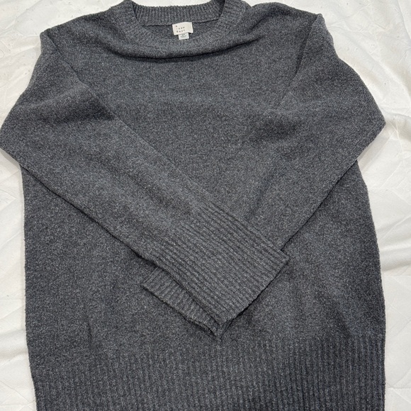 a new day Tops - a new day Dark Gray Crewneck Sweater